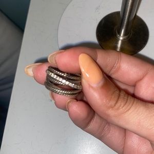 DAVID YURMAN Diamond Crossover Ring